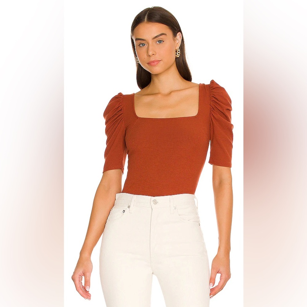We The Free - Night Lily Top in Sienna